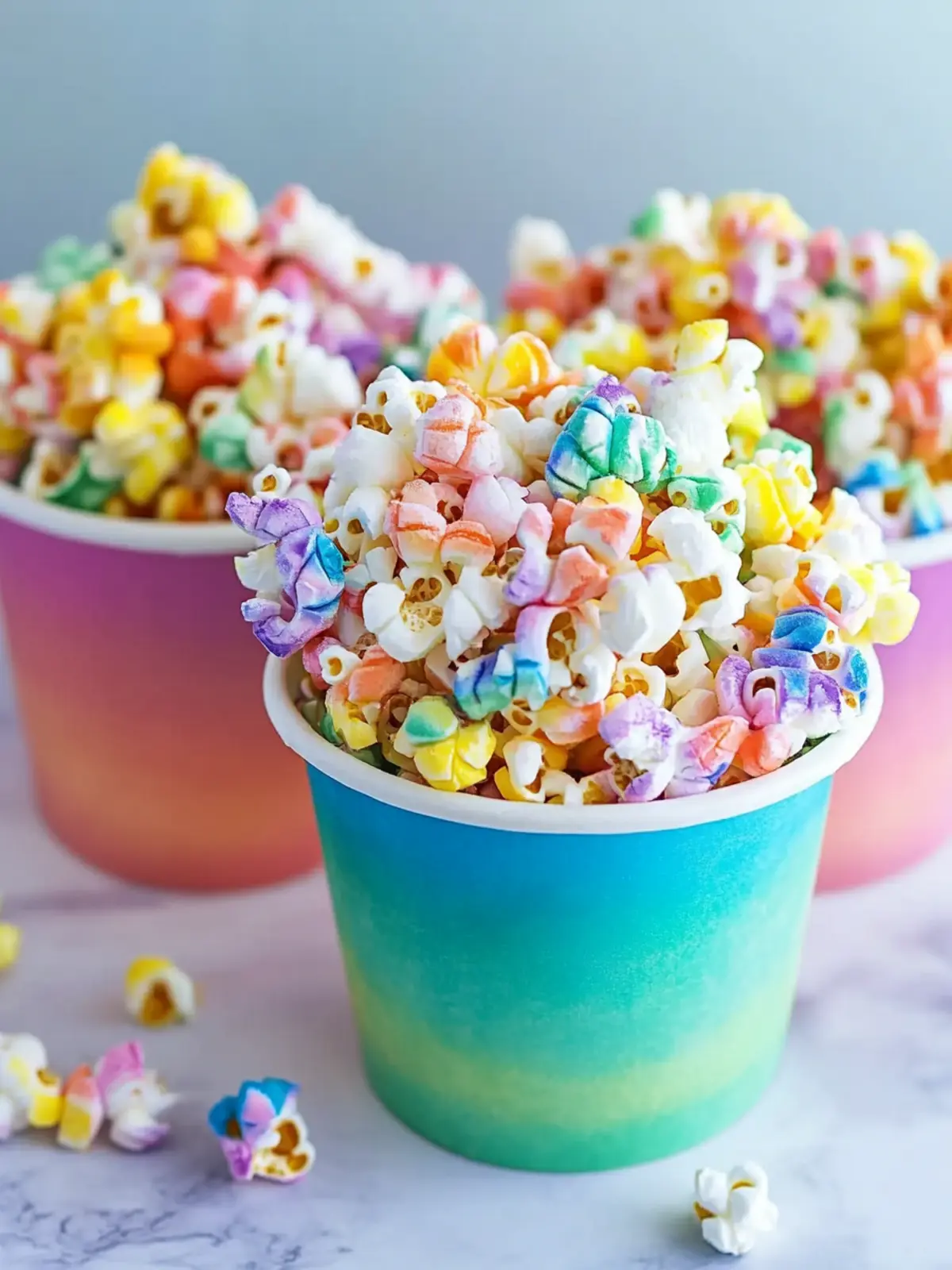 Rainbow Popcorn