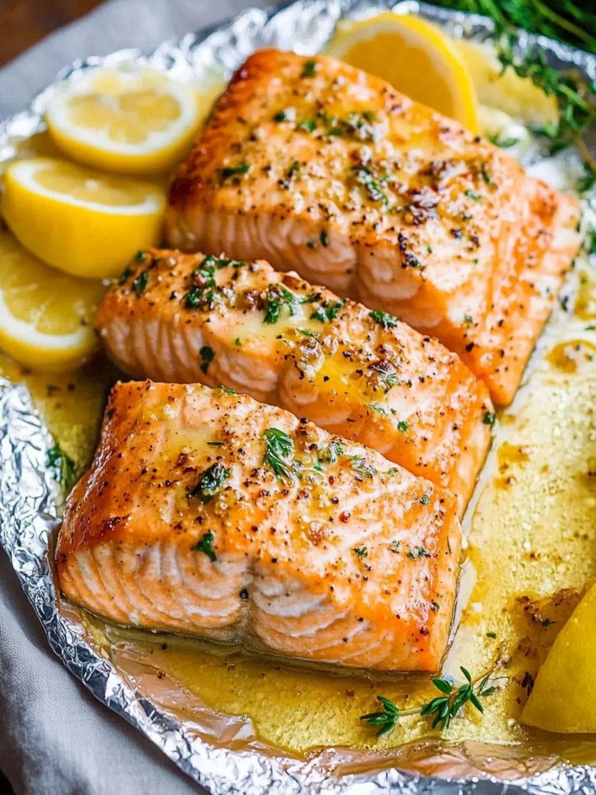 Savory Sheet Pan Lemon Garlic Butter Salmon in 30 Minutes 3 Sheet Pan Lemon Garlic Butter Salmon