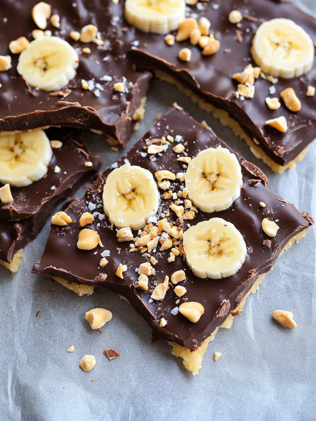 Viral Chocolate Banana Bark Recipe You'll Want to Share 2 Viral Chocolate Banana Bark Recipe