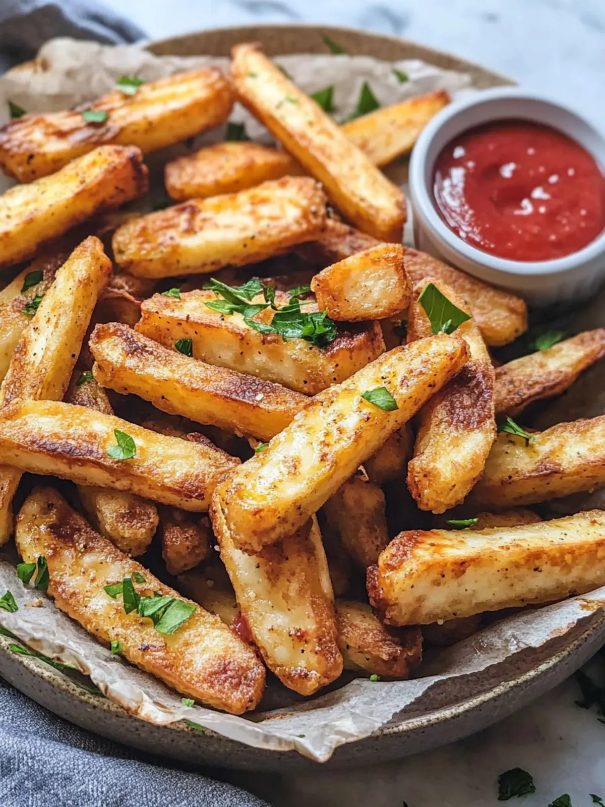 Crispy and Cheesy Air Fryer Halloumi Fries You'll Crave! 4 Crispy and Cheesy Air Fryer Halloumi Fries