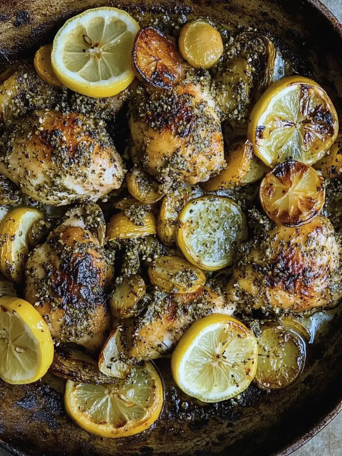 Lemon Chicken with Za’atar