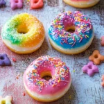Rainbow Donuts