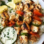 Savor Juicy Greek Chicken Kabobs with Tzatziki Delight 45 Greek Chicken Kabobs