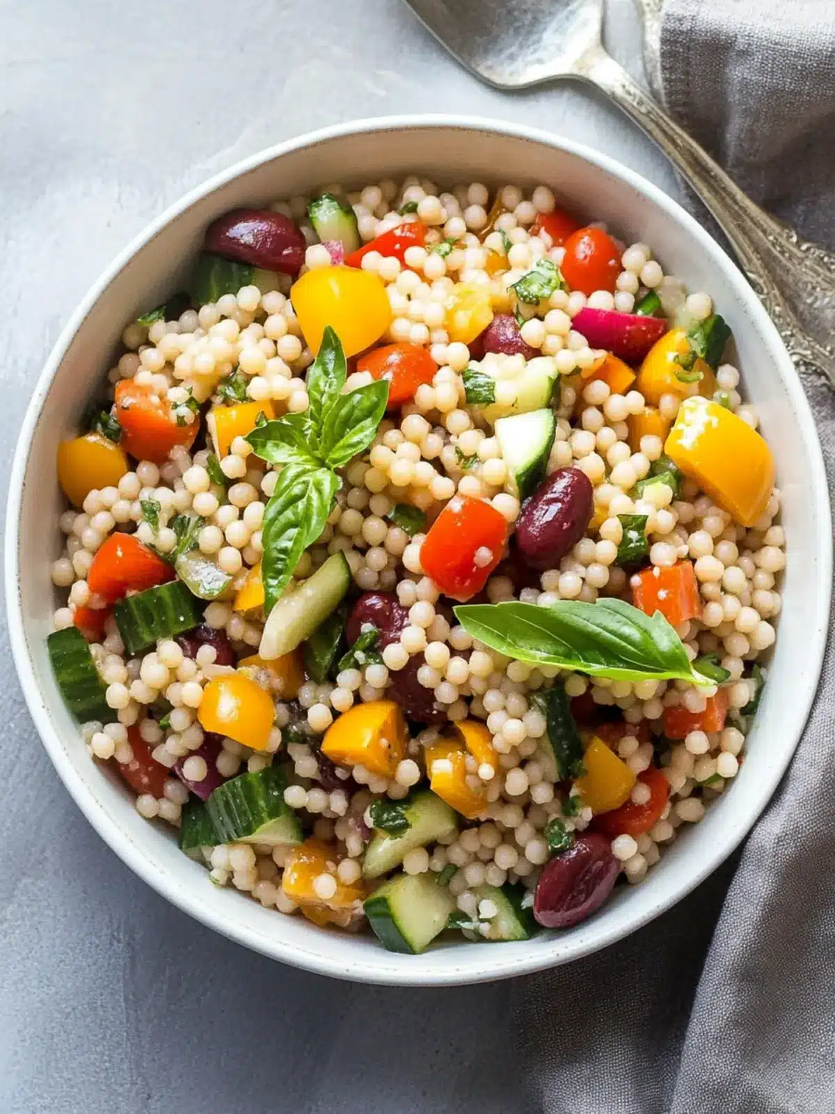 Pearl Couscous Salad