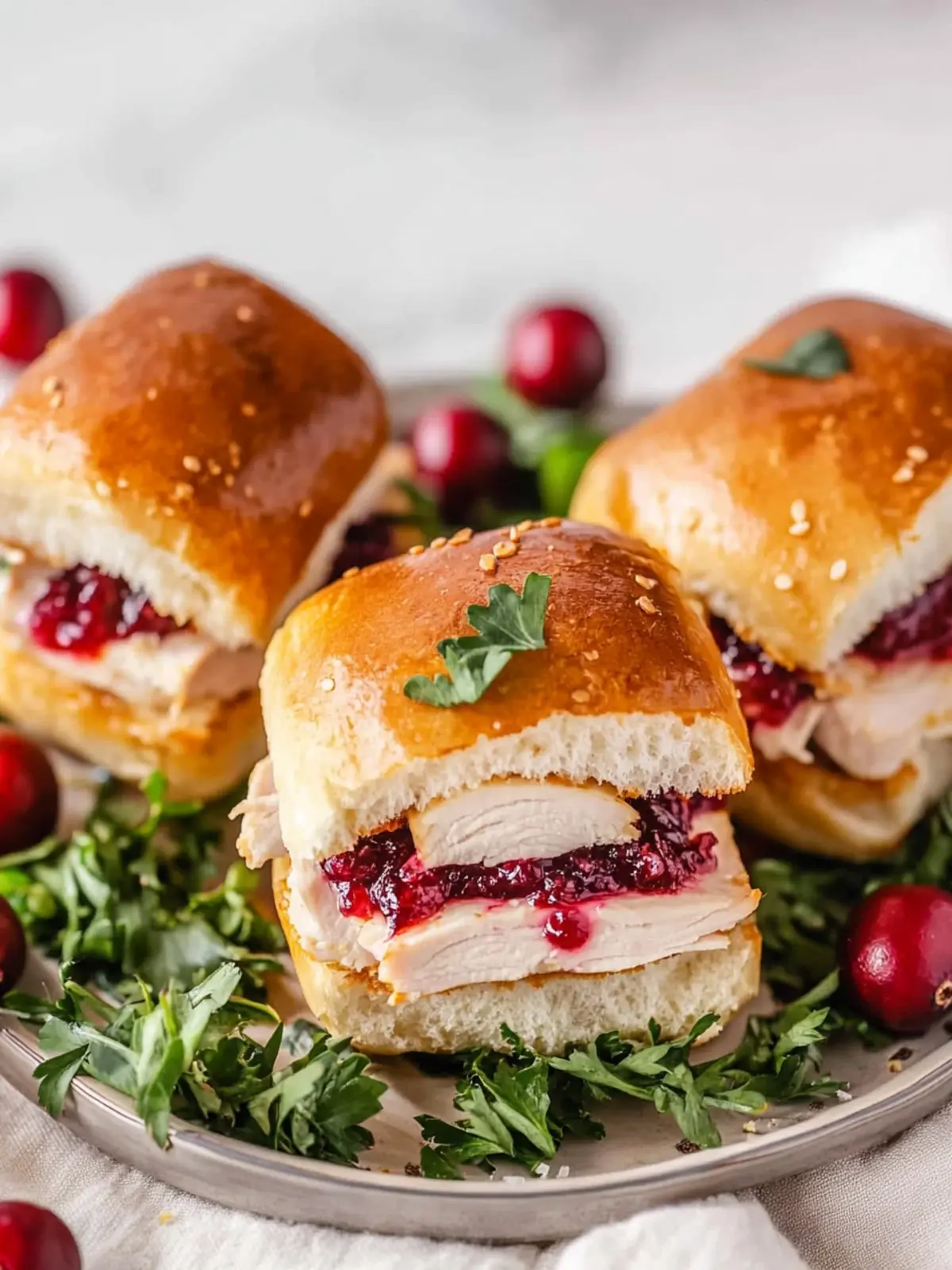 Delectable Sweet and Savory Turkey Cranberry Sliders to Savor 4 Sweet and Savory Turkey Cranberry Sliders
