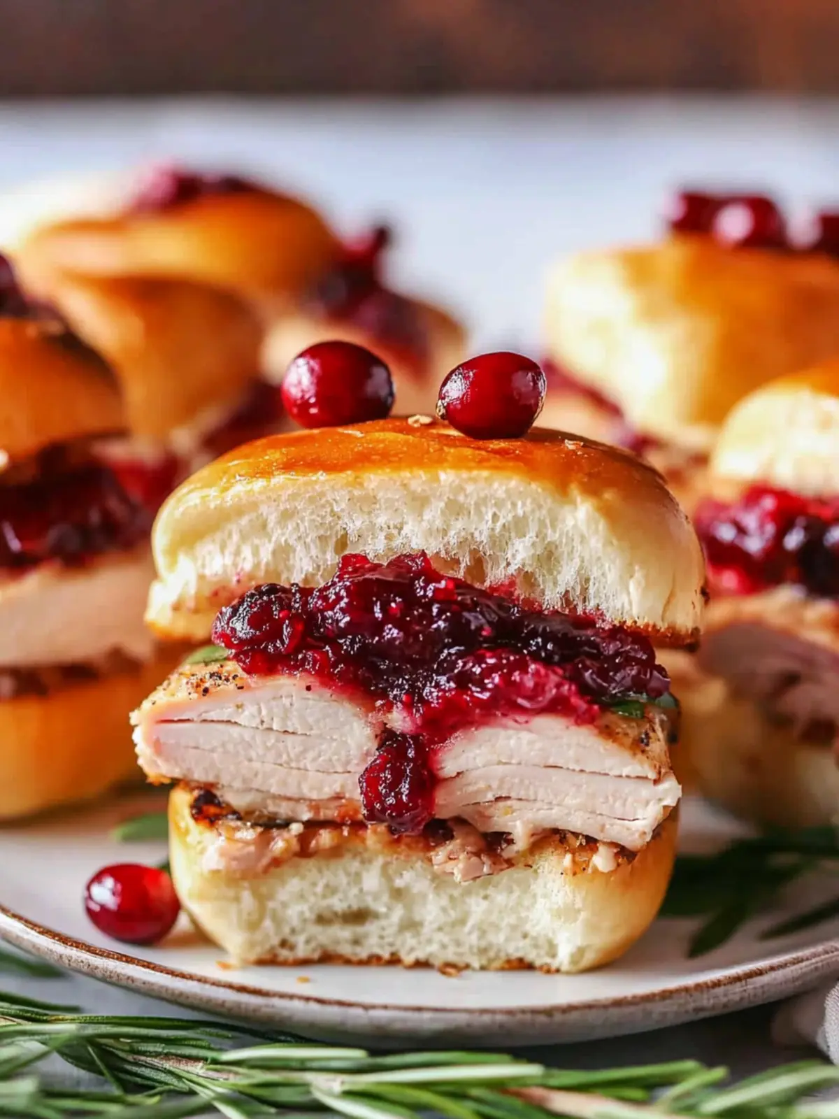 Delectable Sweet and Savory Turkey Cranberry Sliders to Savor 5 Sweet and Savory Turkey Cranberry Sliders