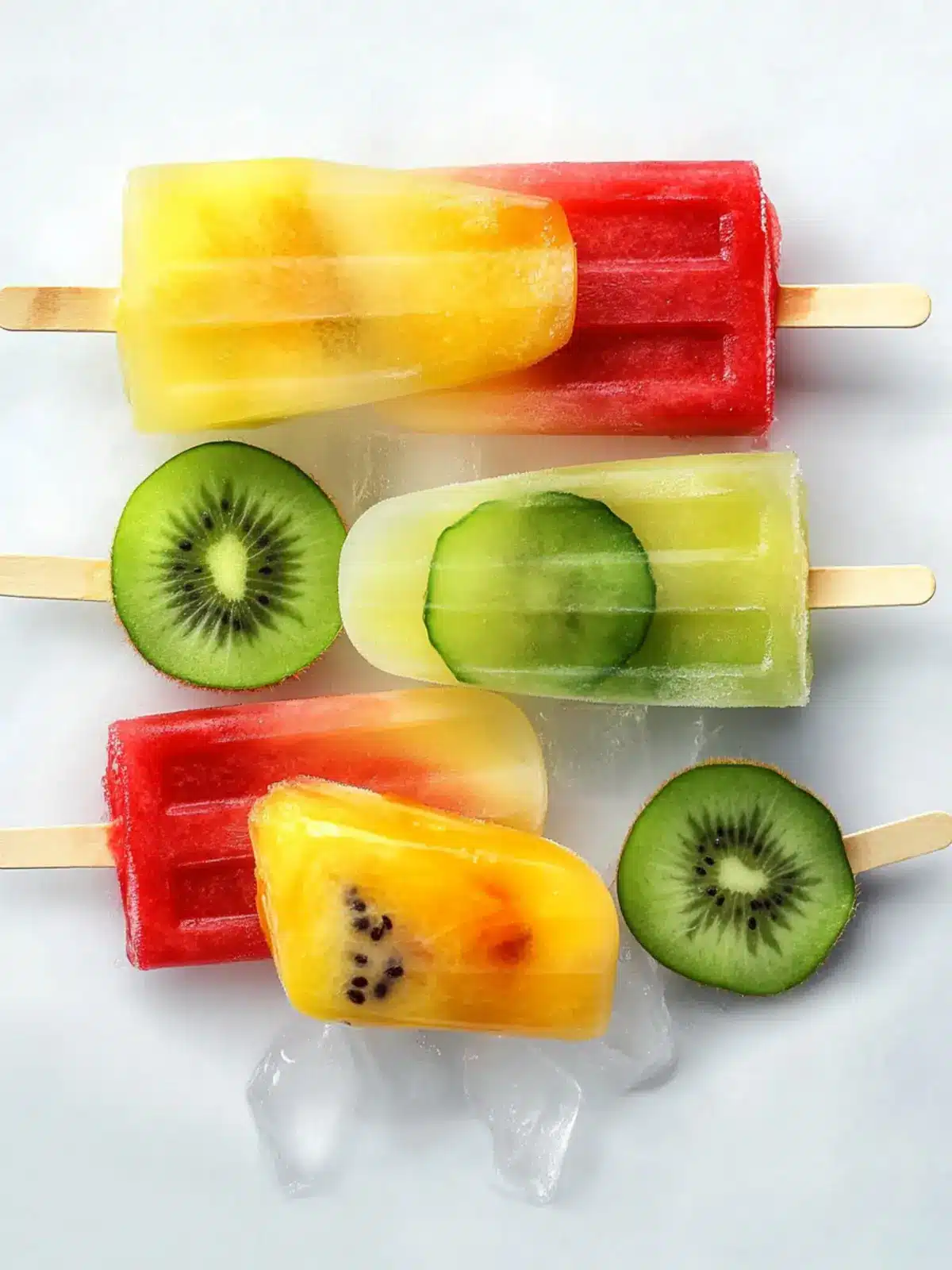 DIY Homemade Fruit Popsicles