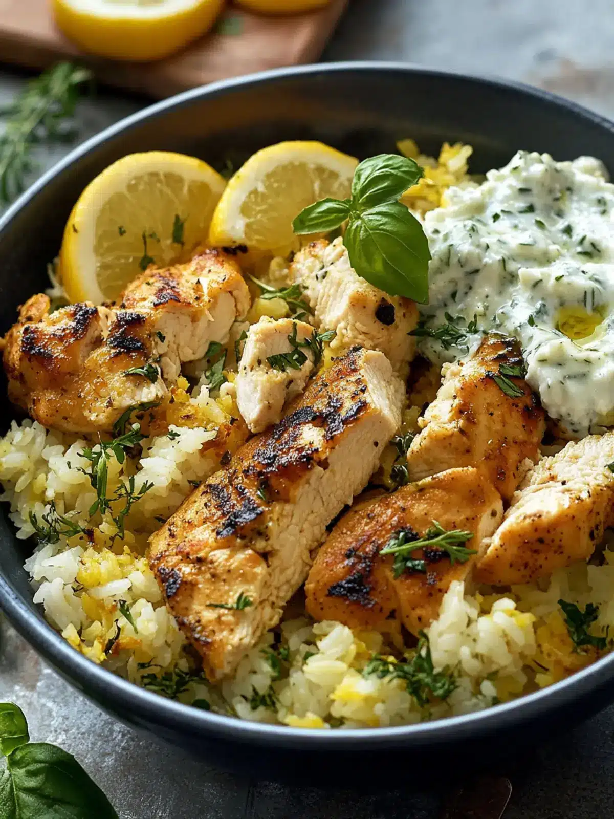 Delicious Dump and Bake Chicken Tzatziki and Rice in Minutes 3 Dump and Bake Chicken Tzatziki and Rice