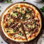 Philly Cheesesteak Pizza