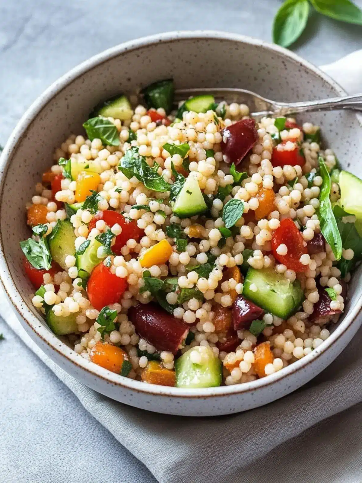 Pearl Couscous Salad