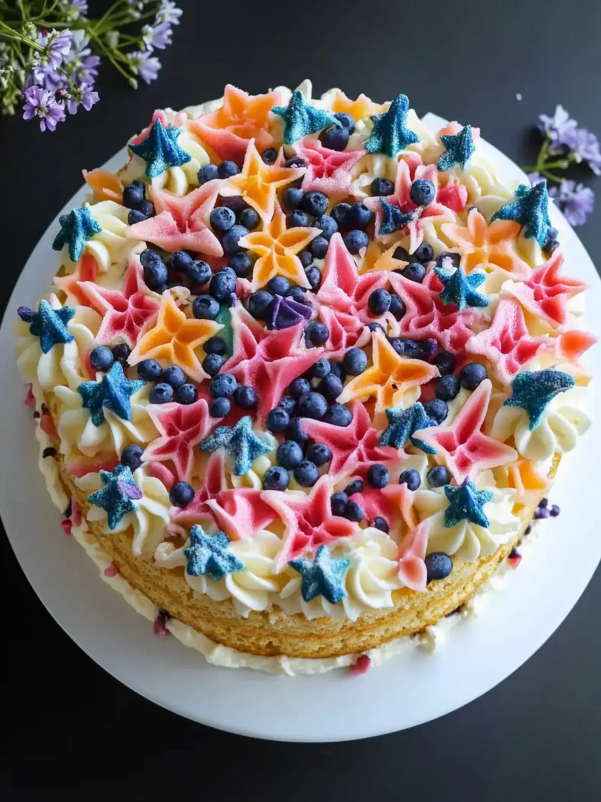 Vegan Cake Magic: Colorful Funfetti for July 4th Celebrations 3 Vegan Cake