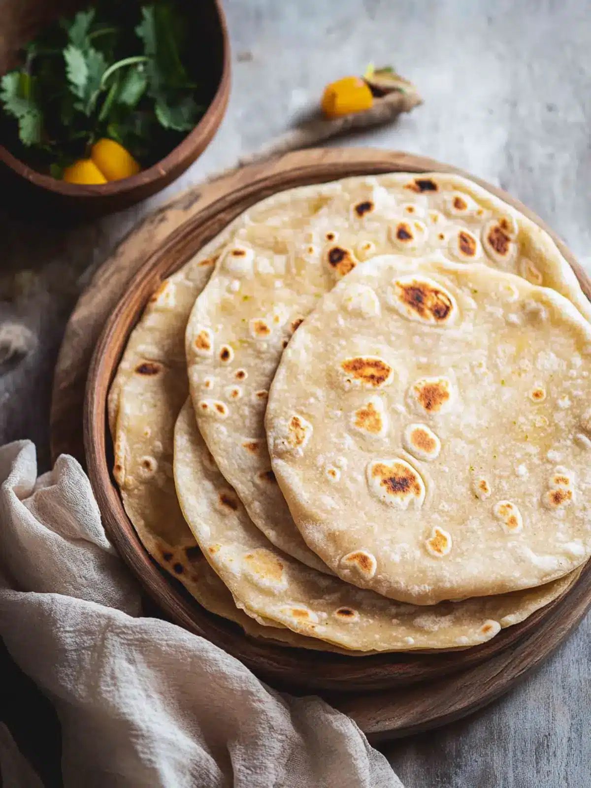 Soft Vegan Roti