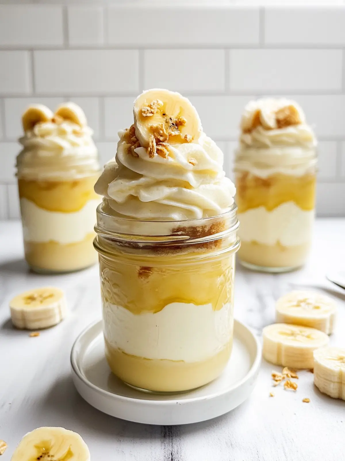 Banana Pudding Jars