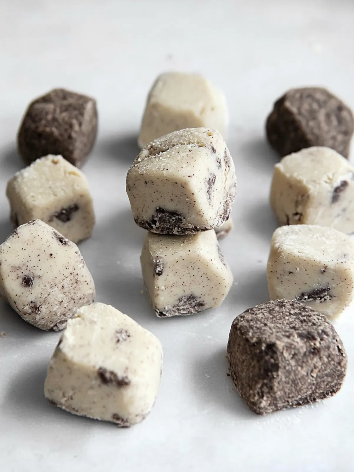 Cookies and Cream Fudge Rocks