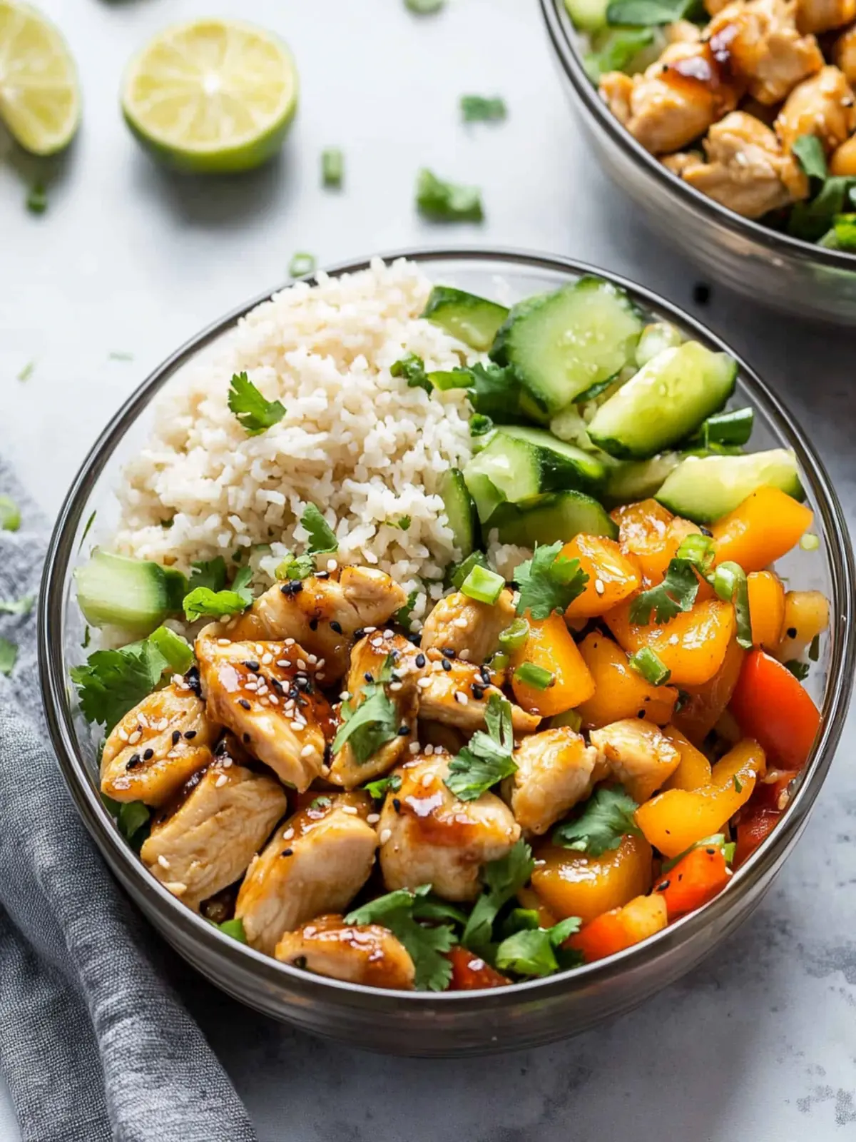 Delicious Honey Sesame Chicken Meal Prep Bowls for Busy Nights 3 Honey Sesame Chicken Meal Prep Bowls