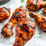 Grilled BBQ Chicken Drumsticks