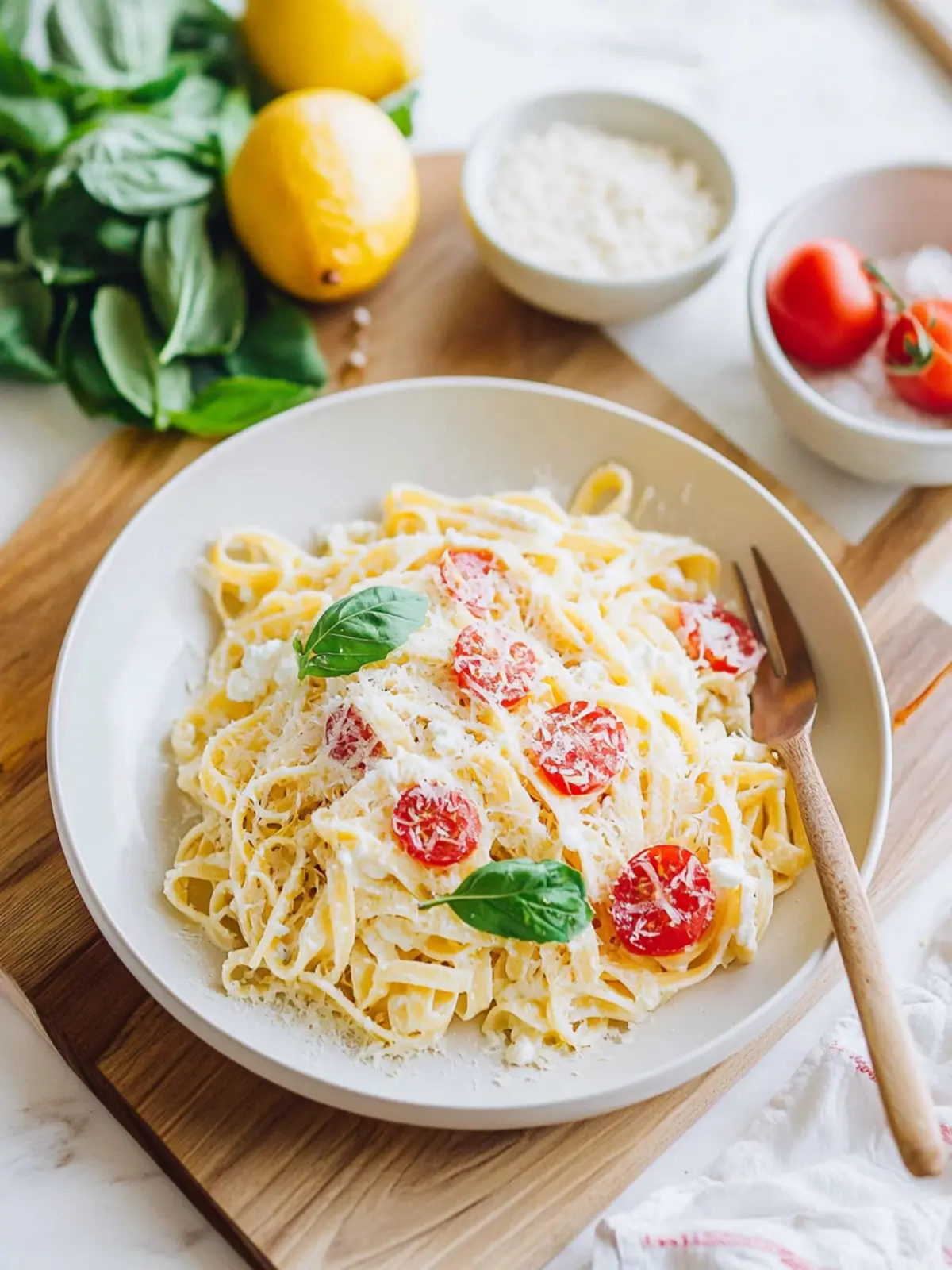 Lemon Ricotta Pasta