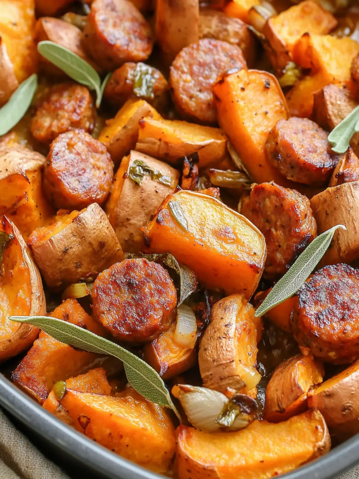 Sweet Potatoes with Sausage: A Hearty One-Pan Delight 4 Sweet Potatoes with Sausage