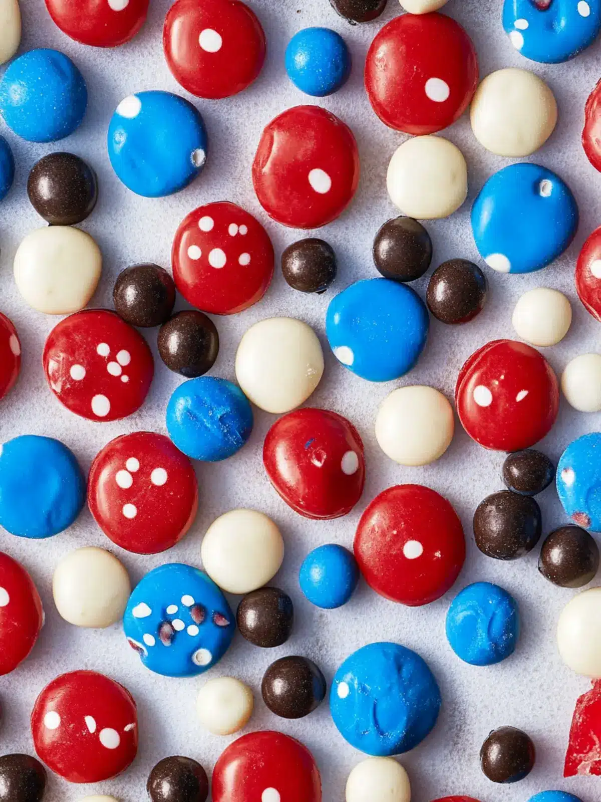 Delicious No-Bake Red, White, and Blue Candy Bark Recipe 5 Red, White, and Blue Candy