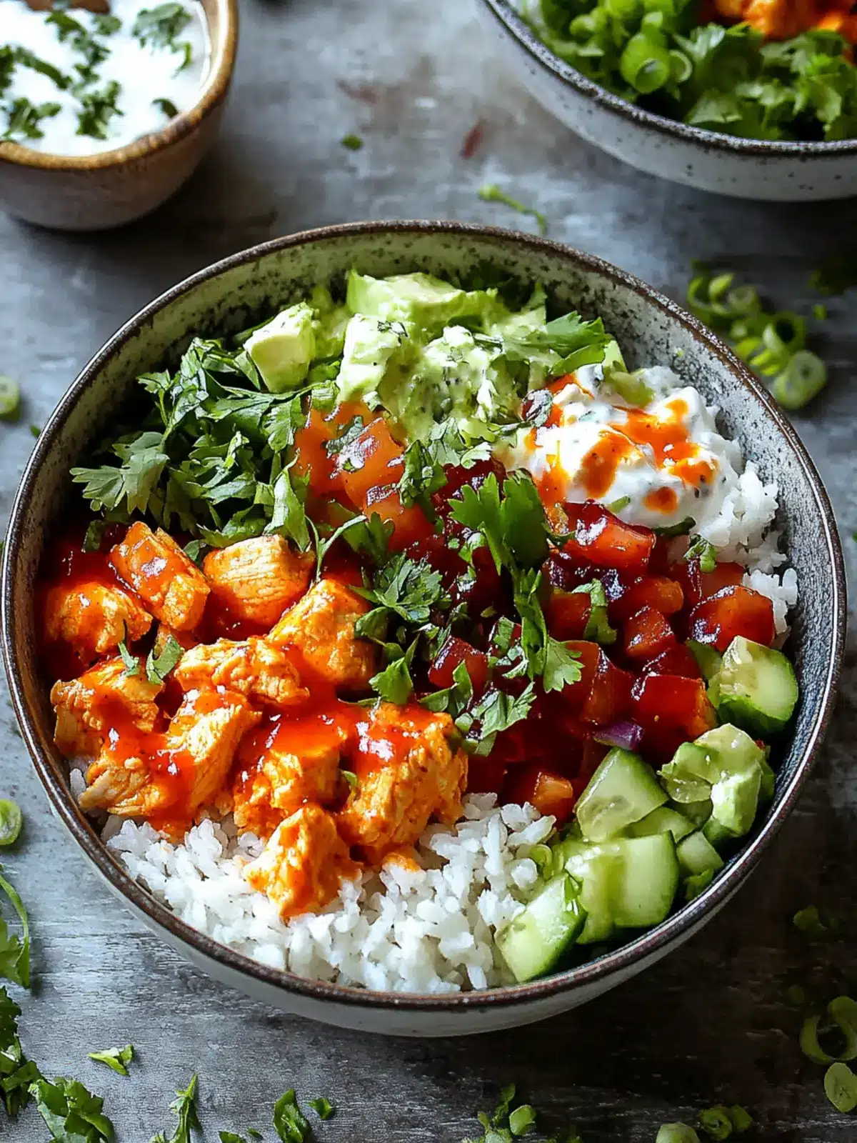 Savory Buffalo Chicken Bowls That Fuel Your Dinner Passion 4 Buffalo Chicken Bowls