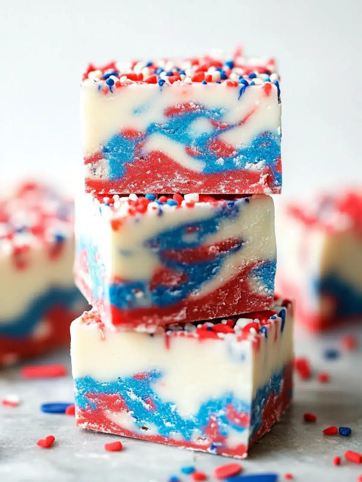 4th of July Fudge