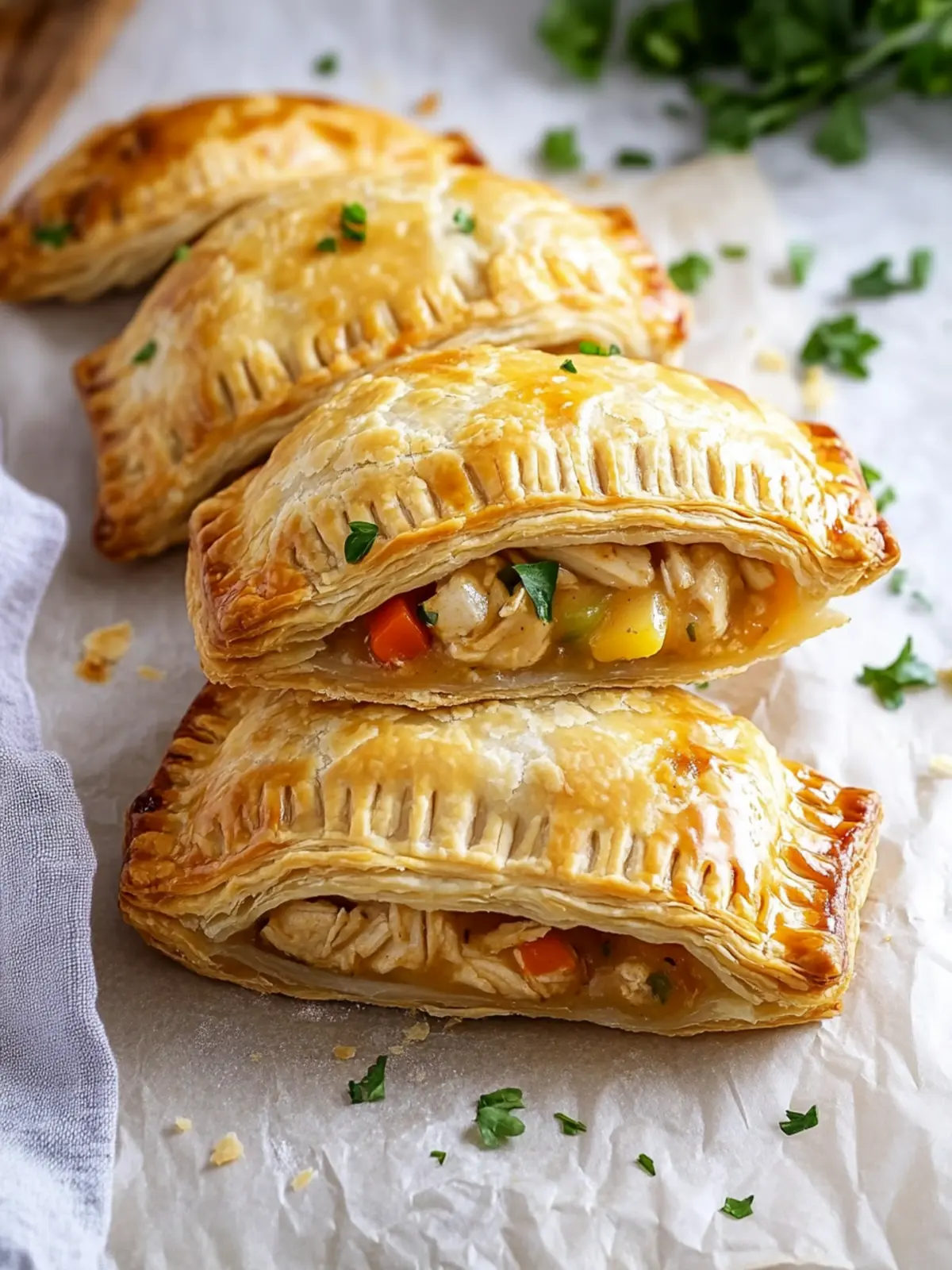 Chicken Pot Hand Pies