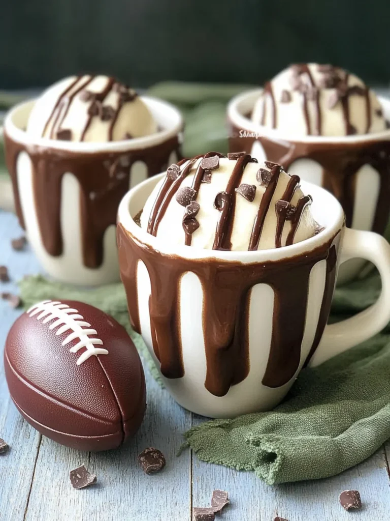 Football Hot Chocolate Bombs