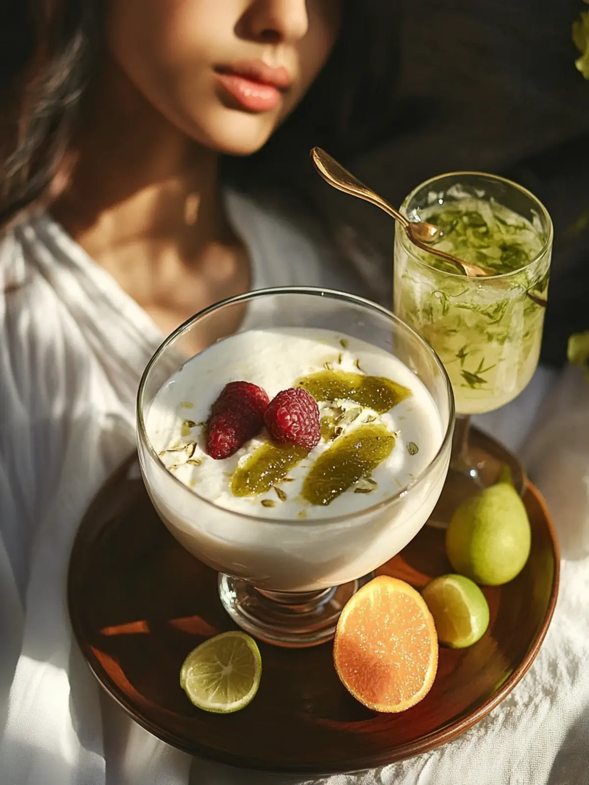 Delight in Layali Lubnan: Vegan Semolina Pudding Bliss 3 Layali Lubnan