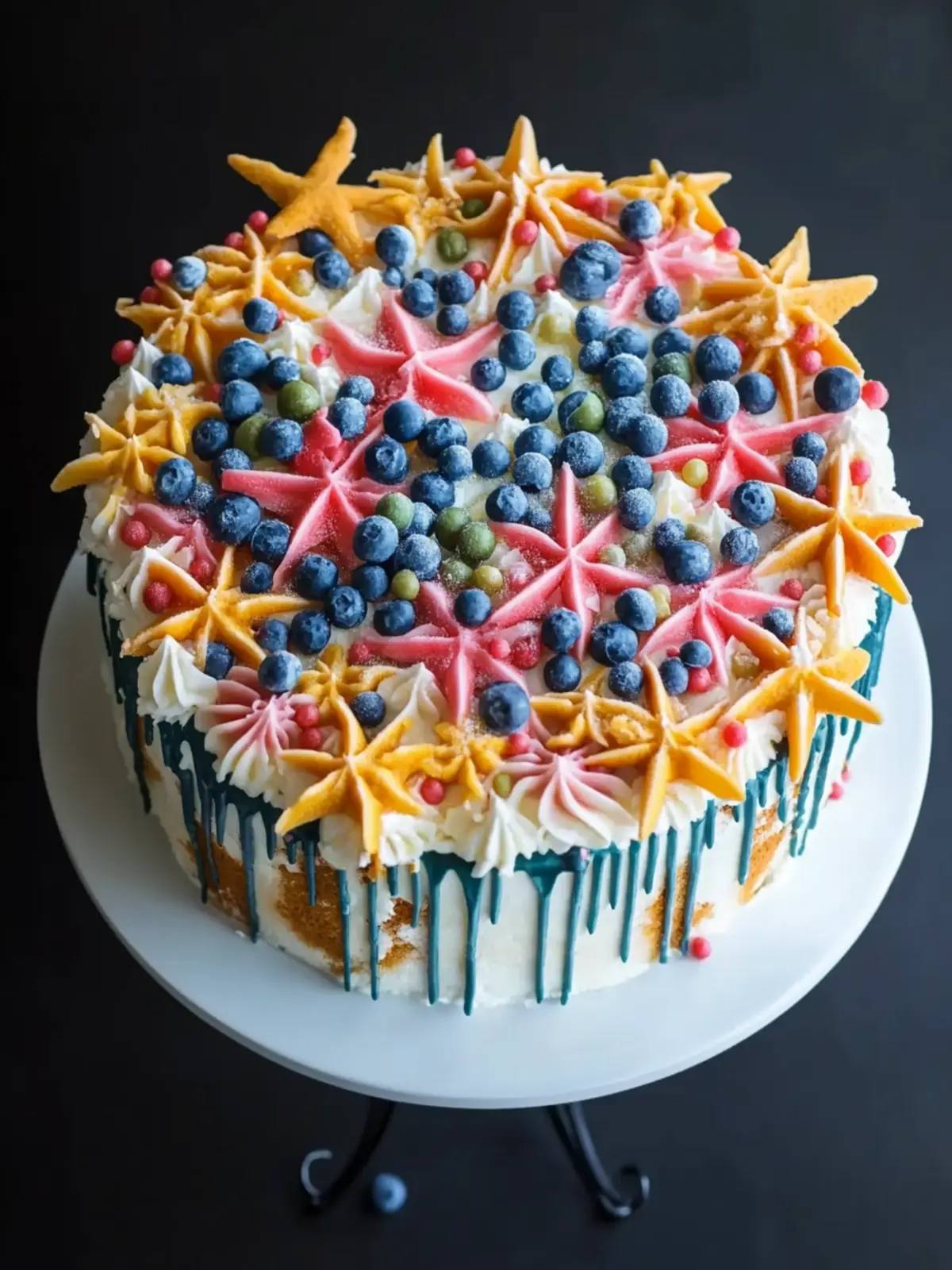Vegan Cake Magic: Colorful Funfetti for July 4th Celebrations 2 Vegan Cake