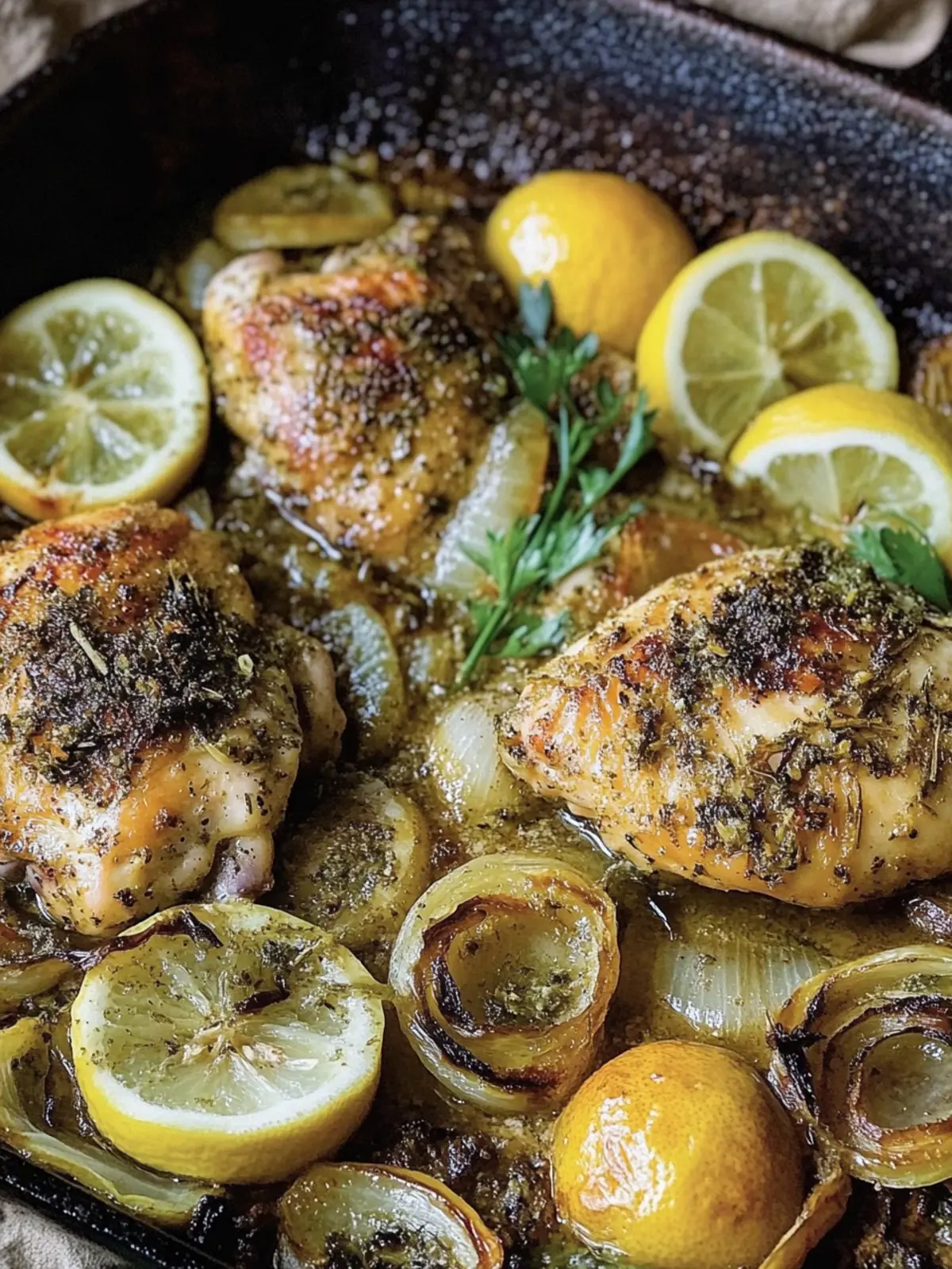 Lemon Chicken with Za’atar