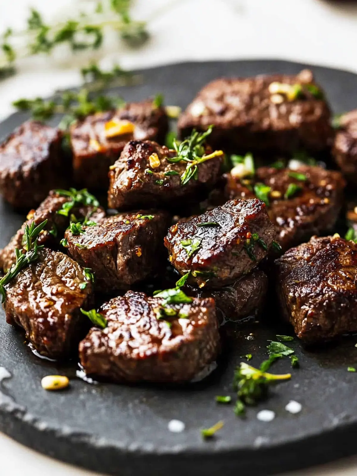 Garlic Butter Steak Bites