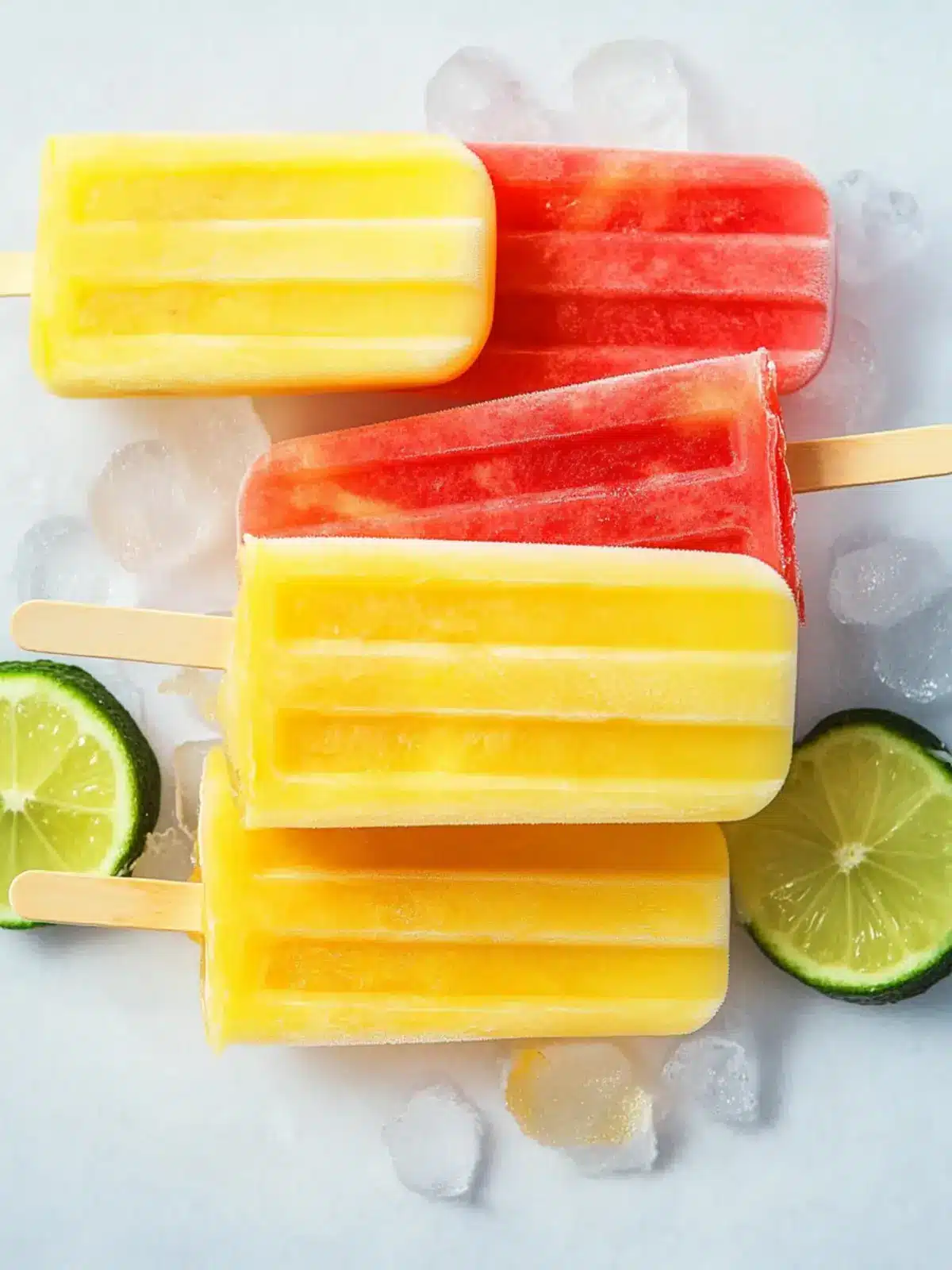 DIY Homemade Fruit Popsicles