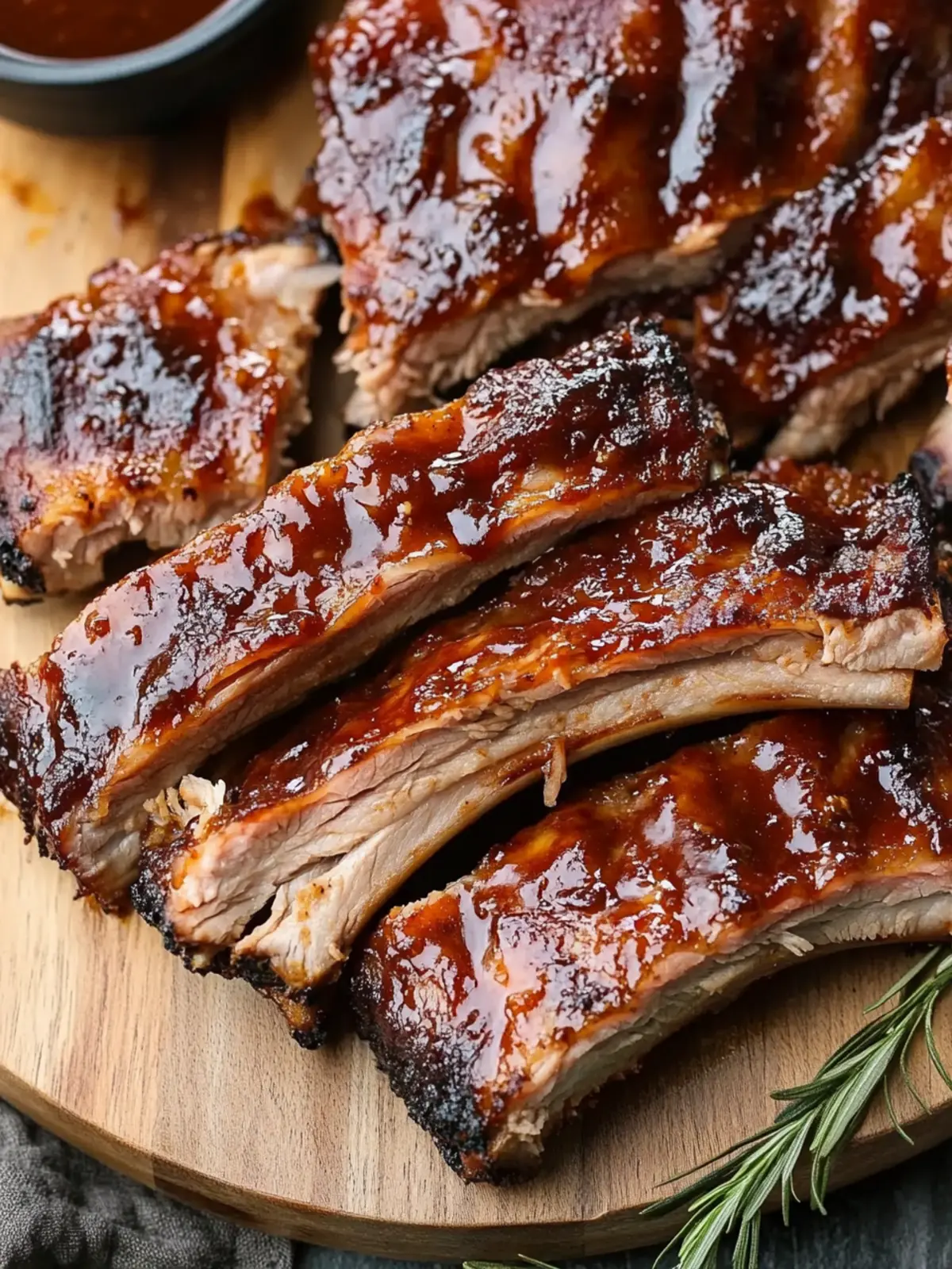 Tender Crock Pot Baby Back Ribs with Sweet BBQ Glaze 2 Crock Pot Baby Back Ribs