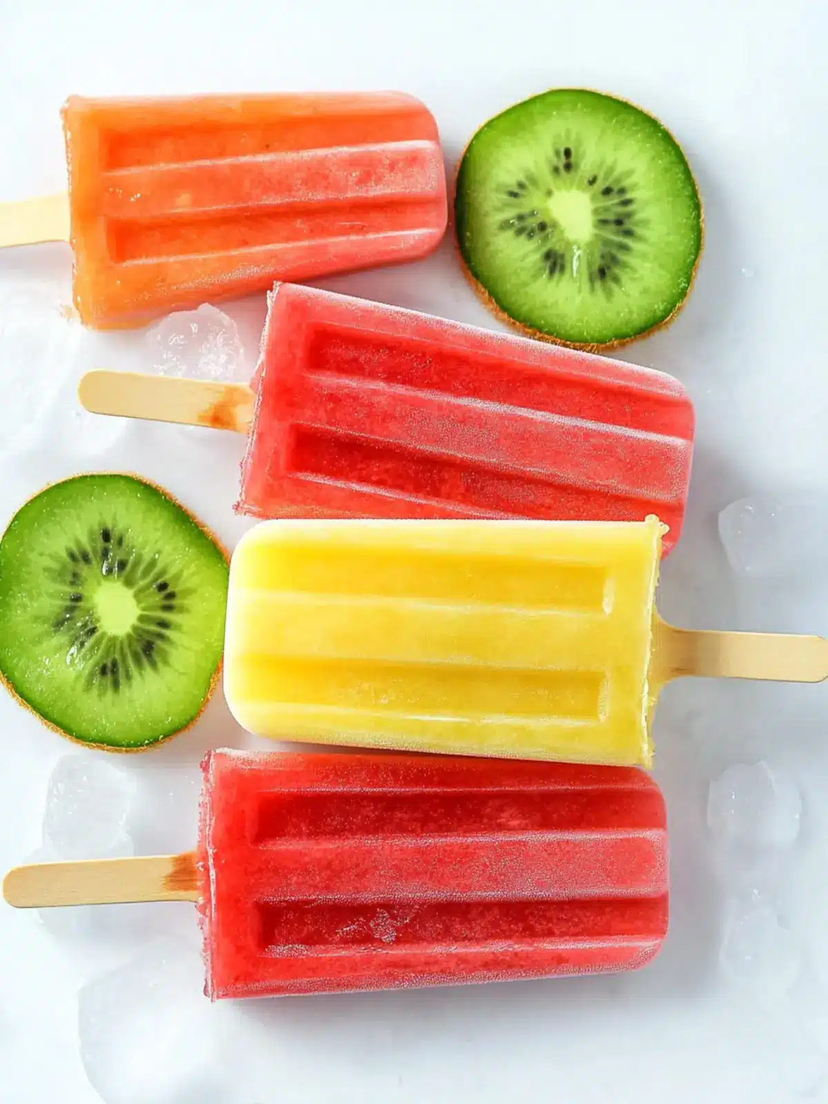 DIY Homemade Fruit Popsicles