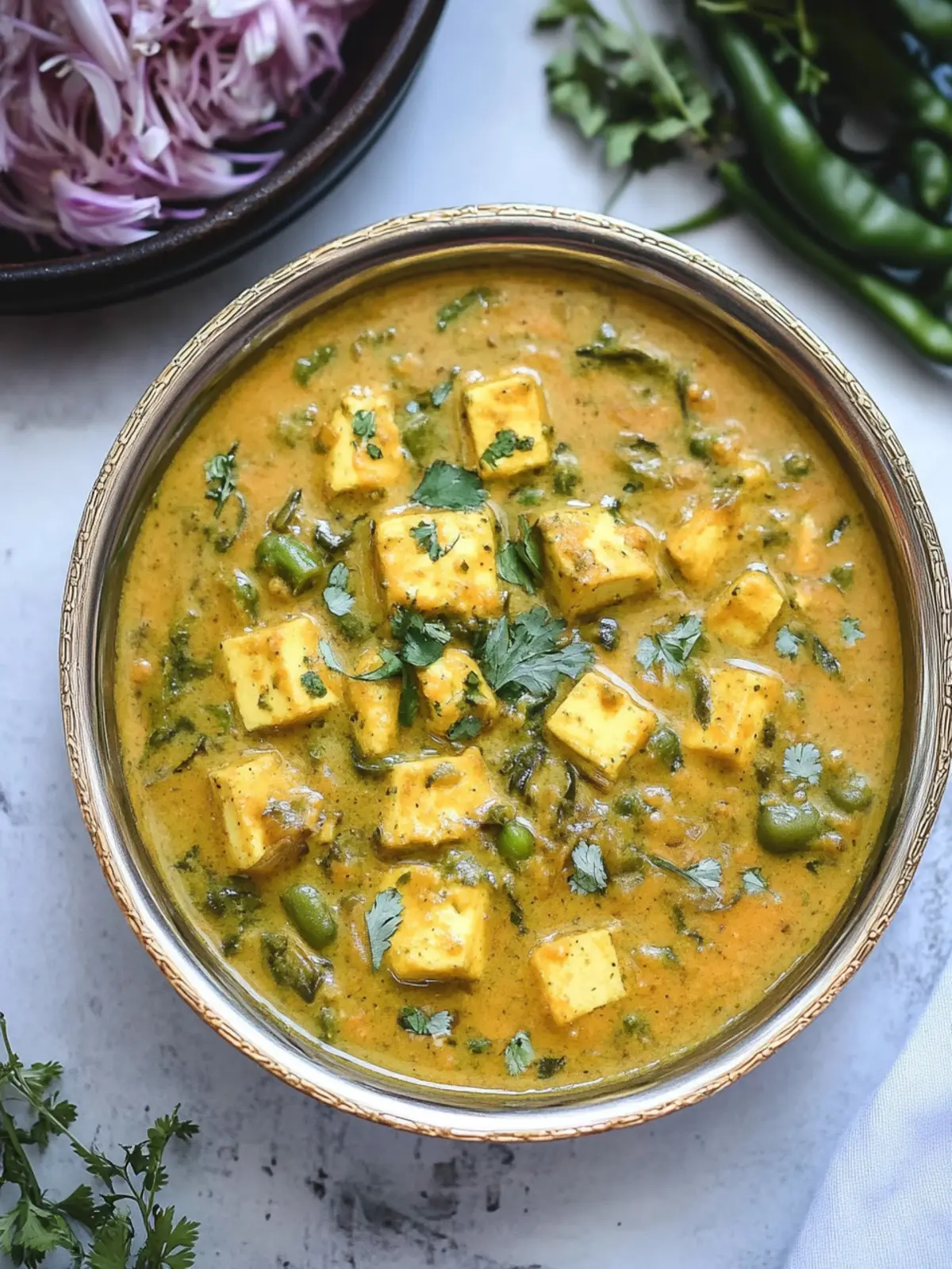 Methi Malai Matar Paneer