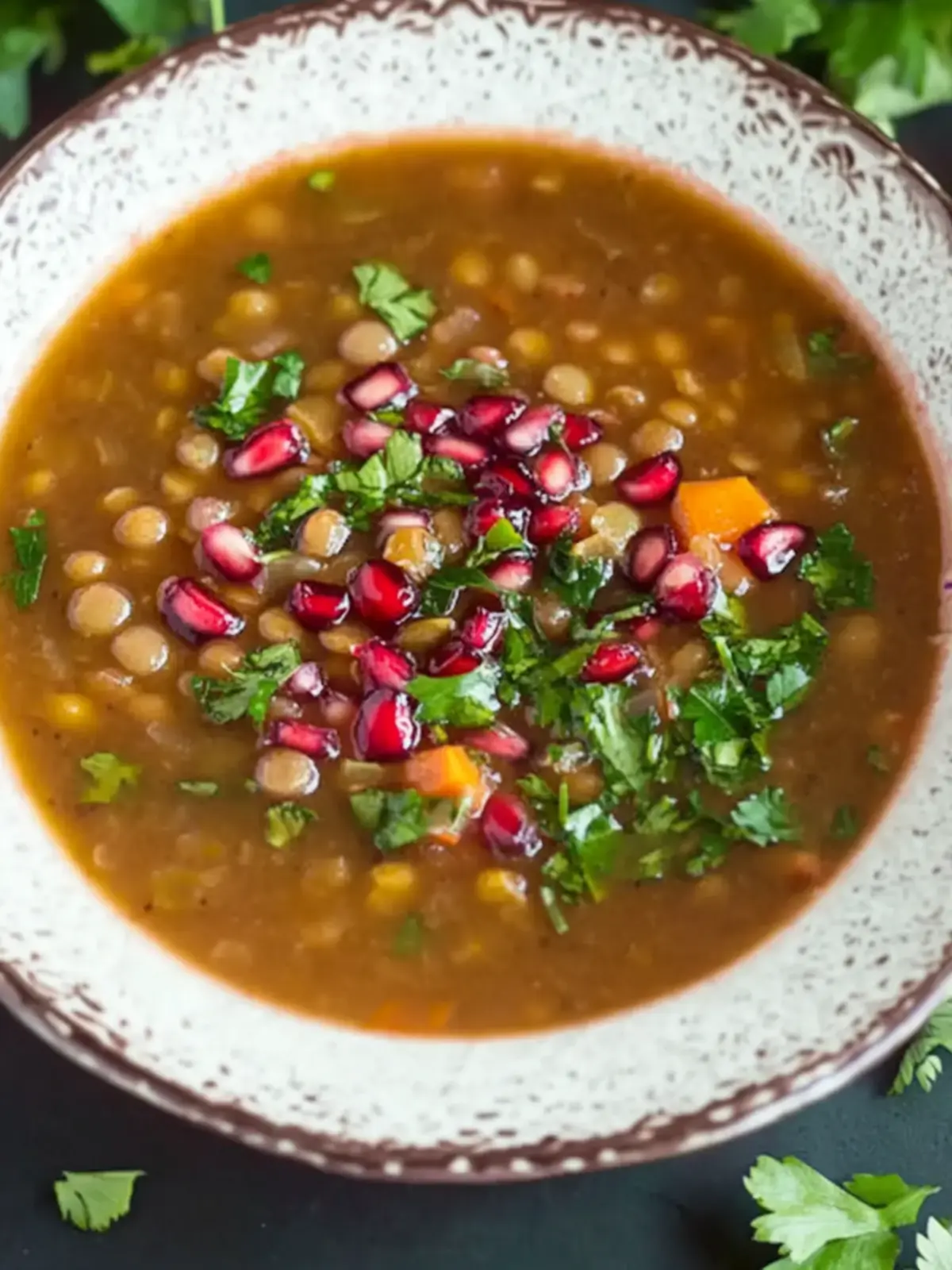 Pomegranate Lentil Soup: A Cozy Vegan Delight You’ll Love 5 Pomegranate Lentil Soup