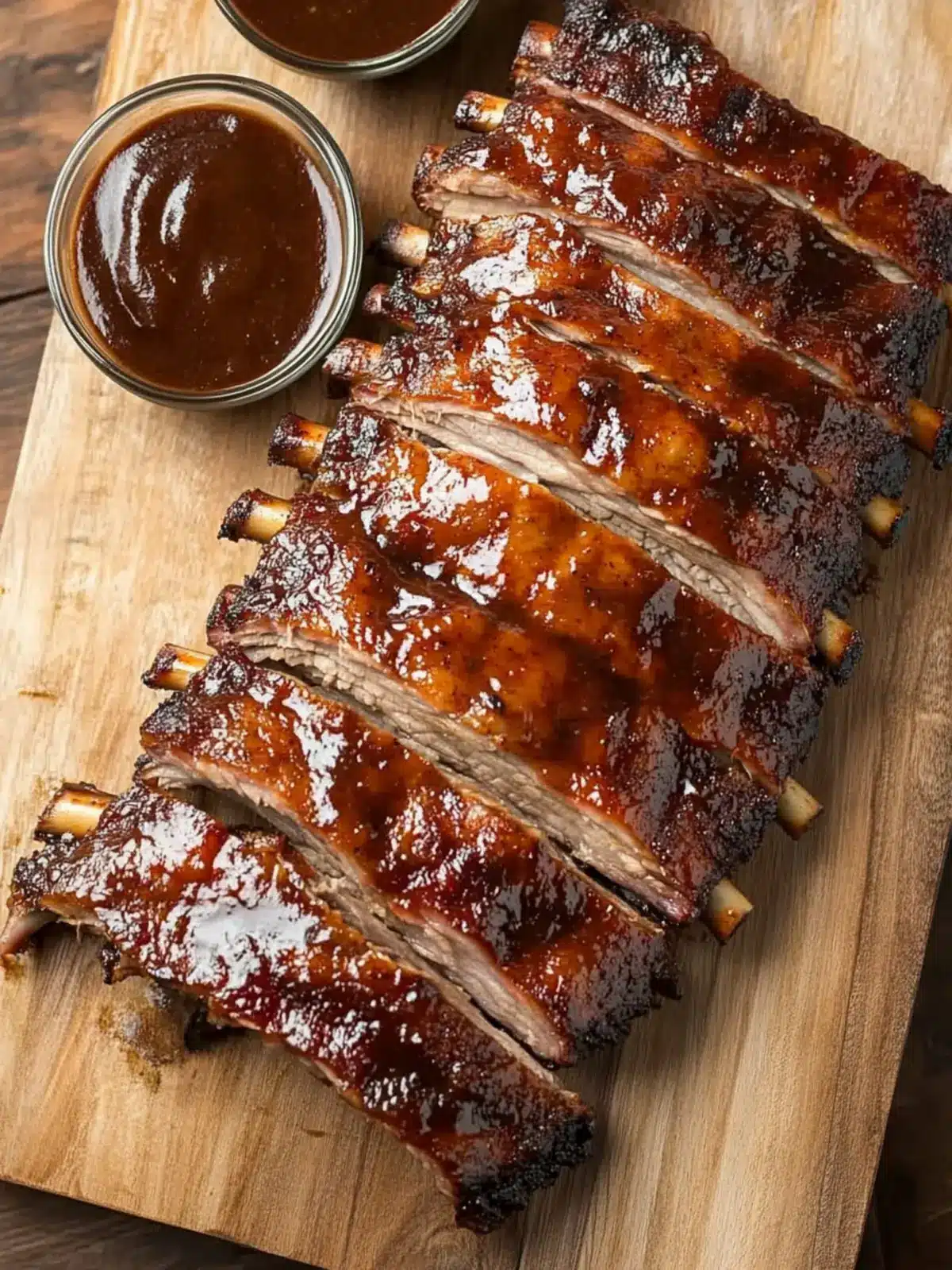 Tender Crock Pot Baby Back Ribs with Sweet BBQ Glaze 3 Crock Pot Baby Back Ribs