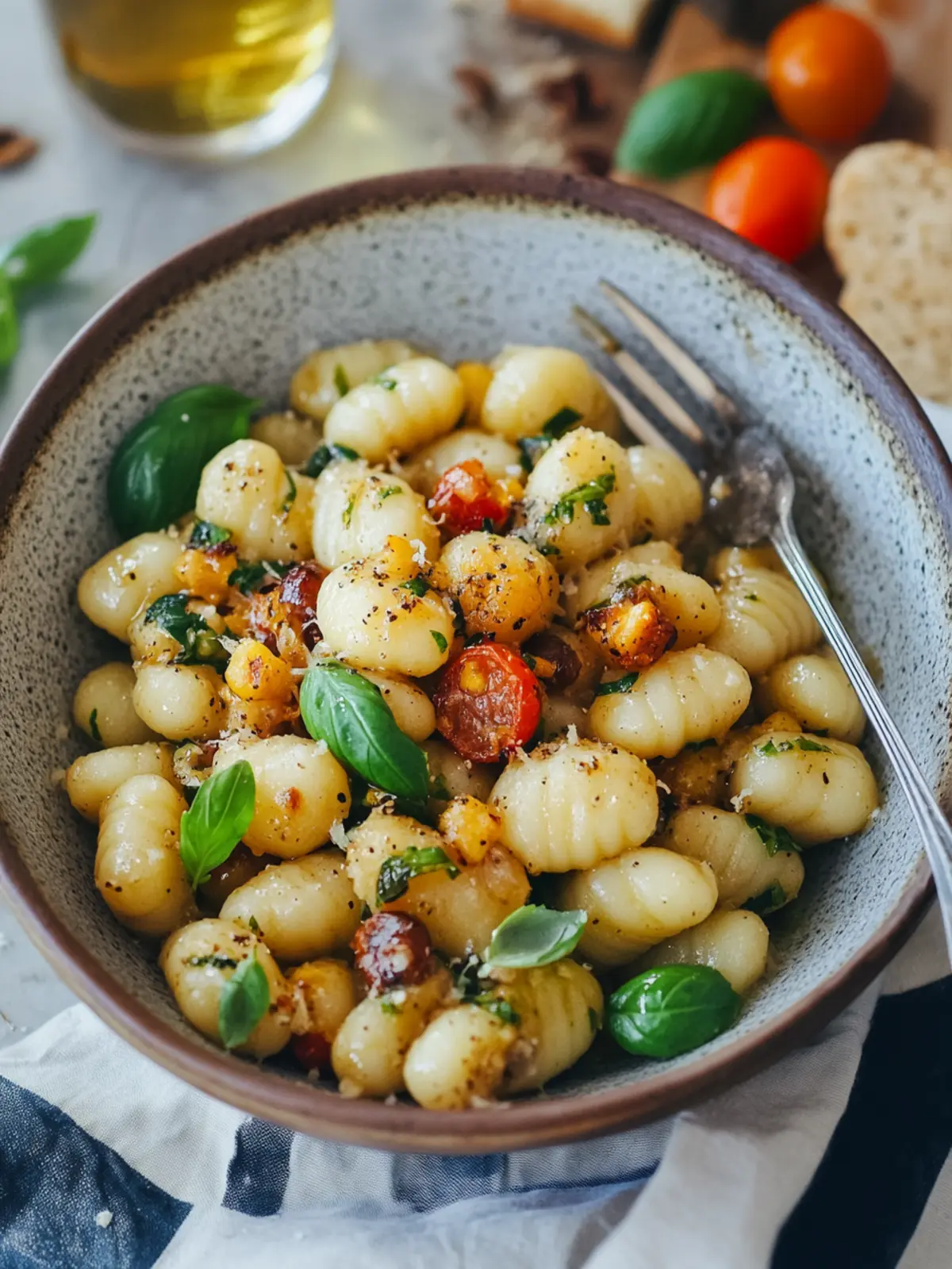 Summer Gnocchi with Basil Brown Butter Recipe