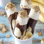 S'mores Frozen Banana Dessert