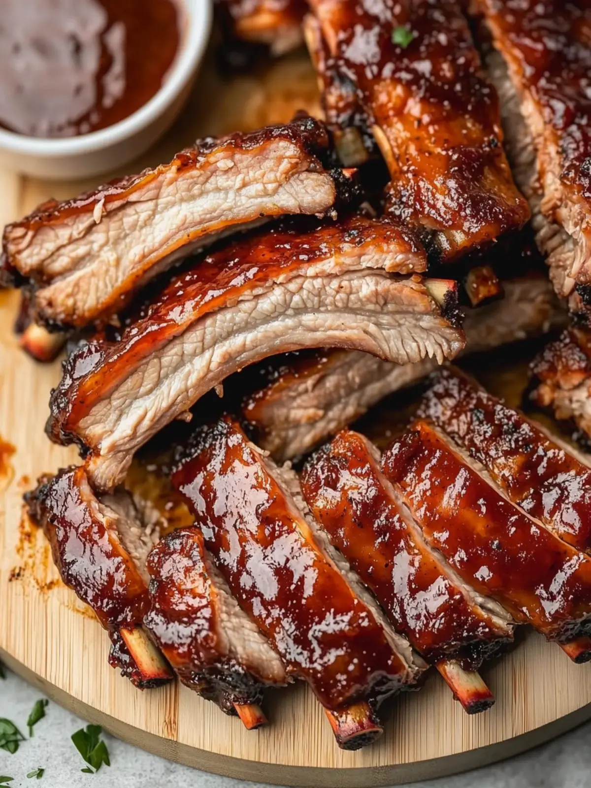 Tender Crock Pot Baby Back Ribs with Sweet BBQ Glaze 4 Crock Pot Baby Back Ribs