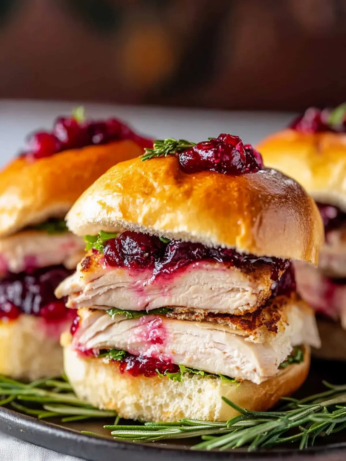 Sweet and Savory Turkey Cranberry Sliders for Easy Hosting 2 Sweet and Savory Turkey Cranberry Sliders