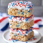 July 4th Rice Krispies Ice Cream Sandwiches: Easy No-Bake Treat 5 July 4th Rice Krispies Ice Cream Sandwiches: A No-bake Fourth of July Dessert