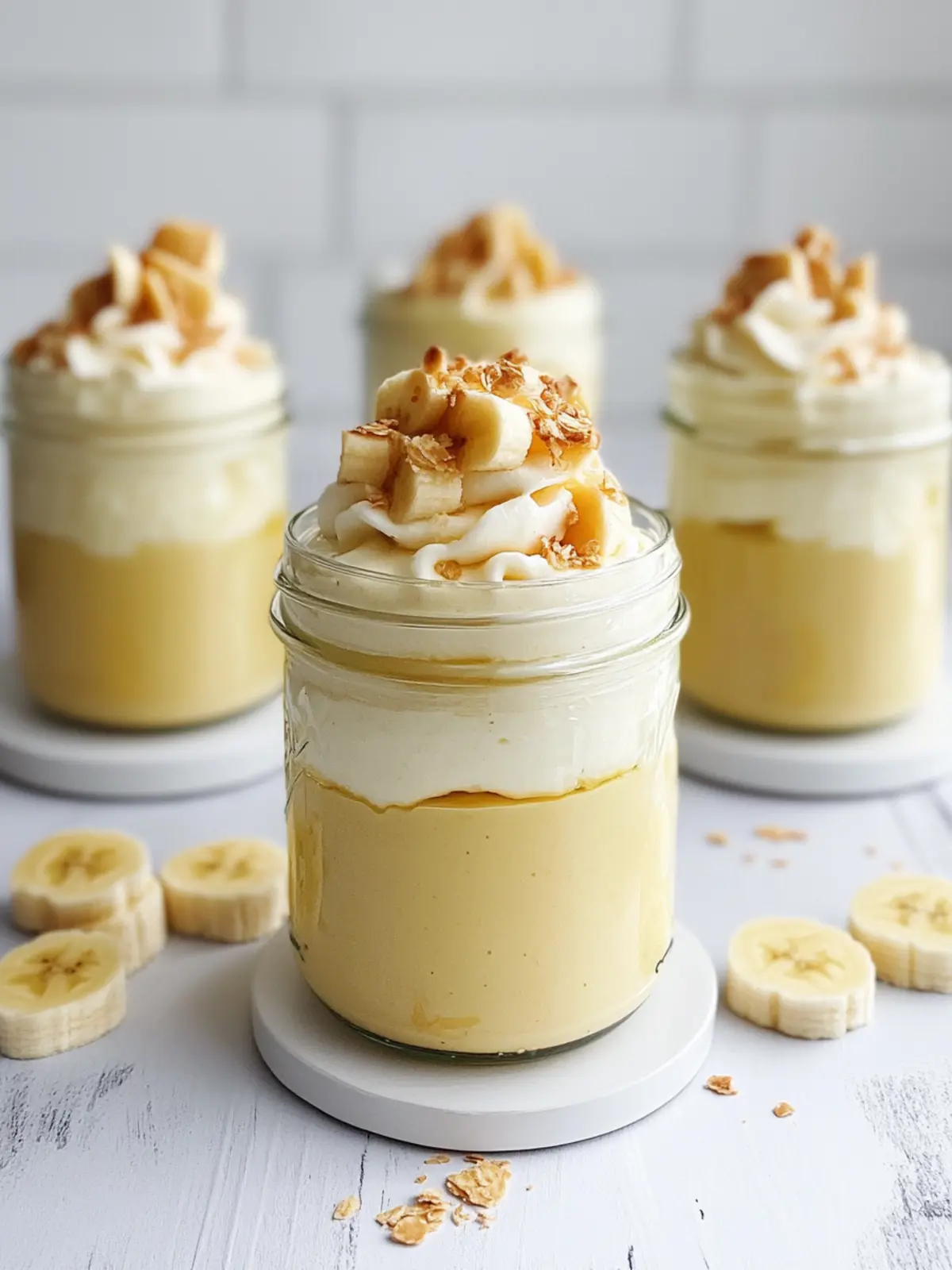 Banana Pudding Jars