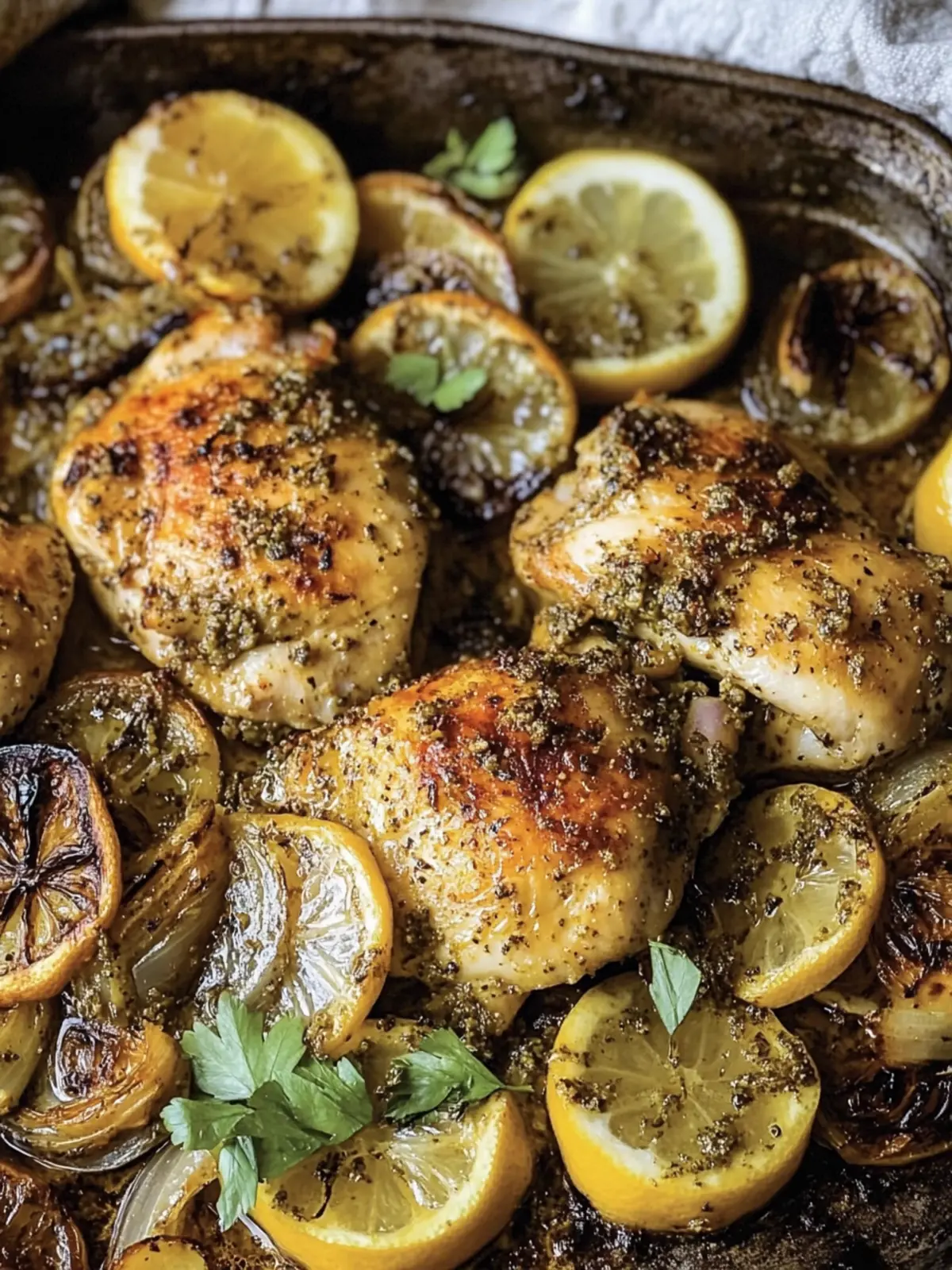 Lemon Chicken with Za’atar