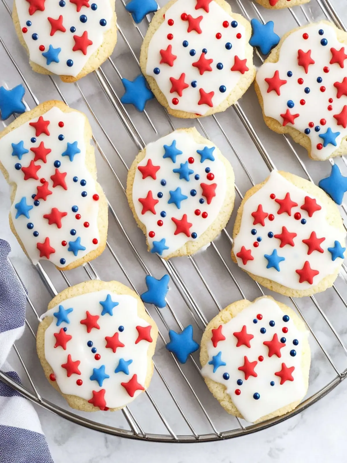 4th of July Sugar Cookies