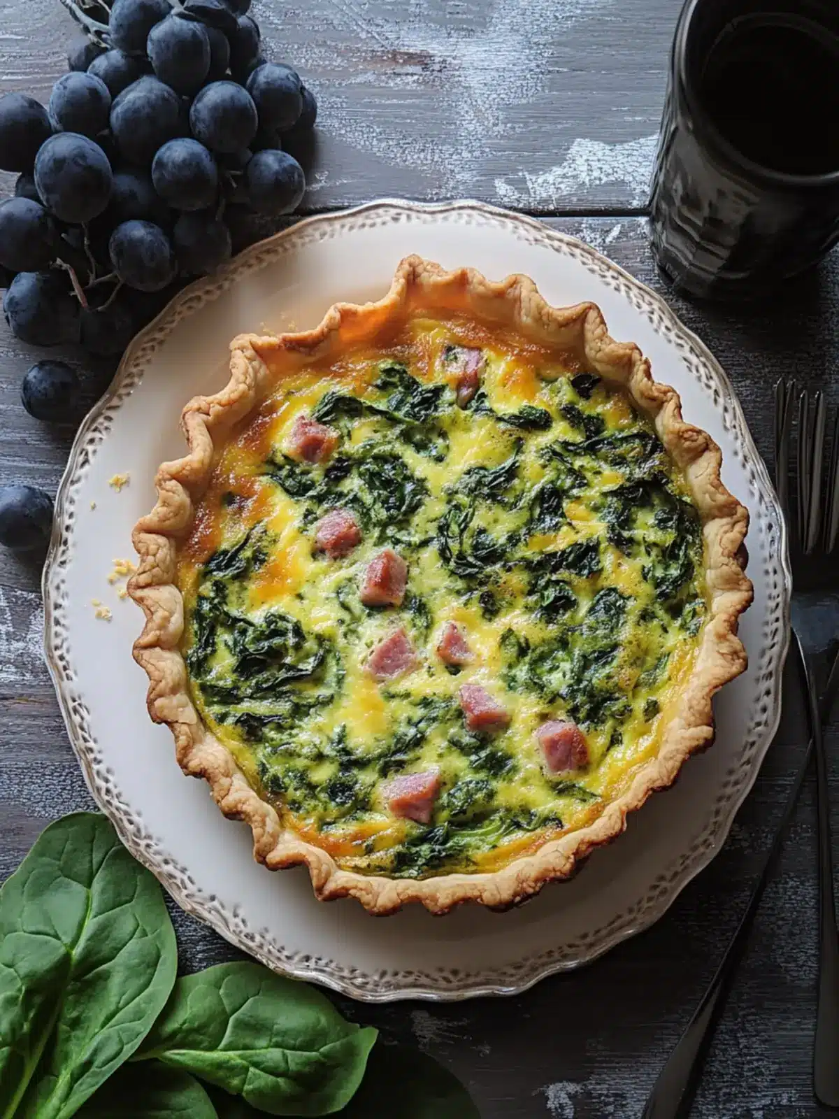 Spinach Ham Quiche: Your Perfect Make-Ahead Breakfast Delight 5 Spinach Ham Quiche