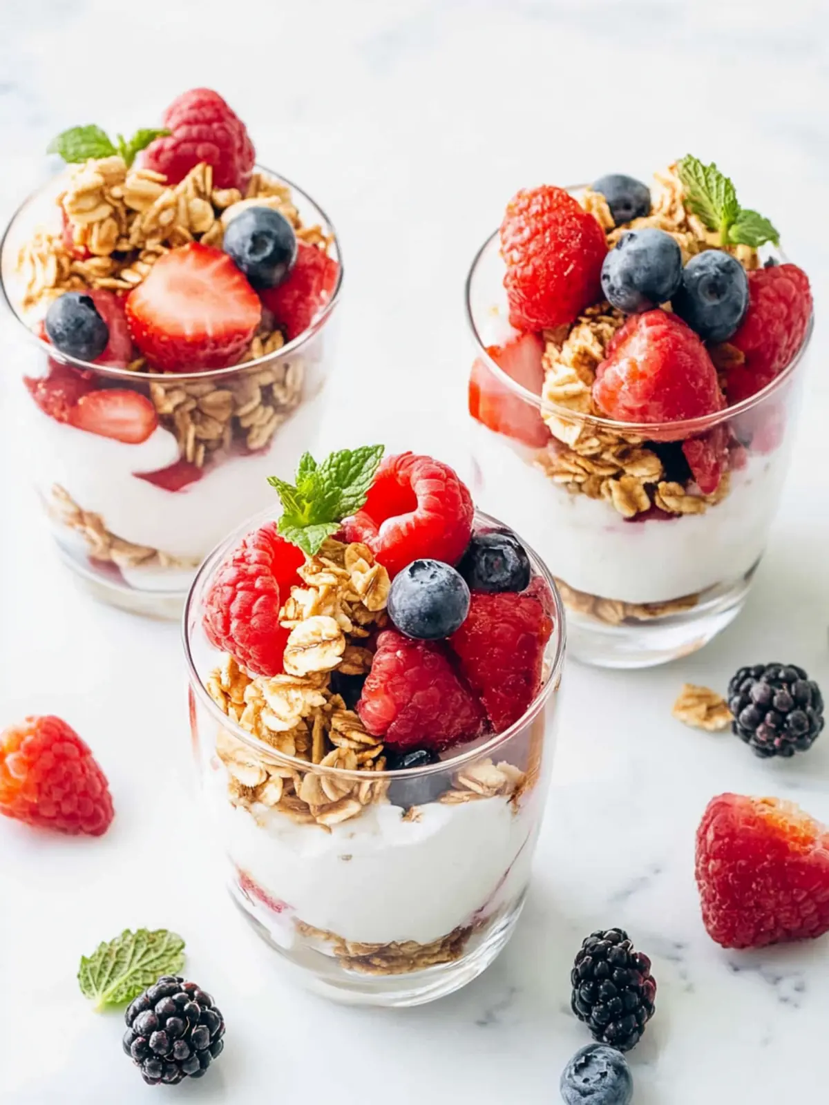 Easy Vegan Yogurt Parfaits