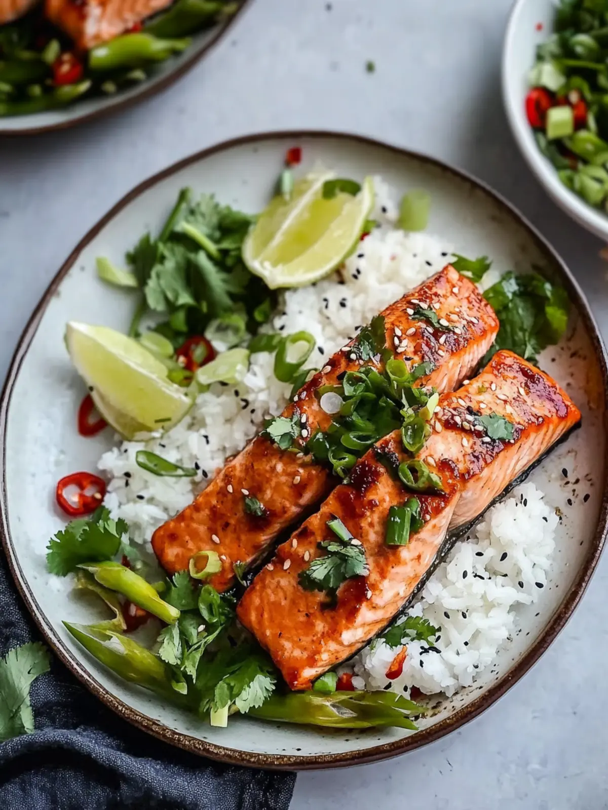 Baked Asian Salmon: Easy Recipe for Flavorful Weeknight Dinners 4 Baked Asian Salmon