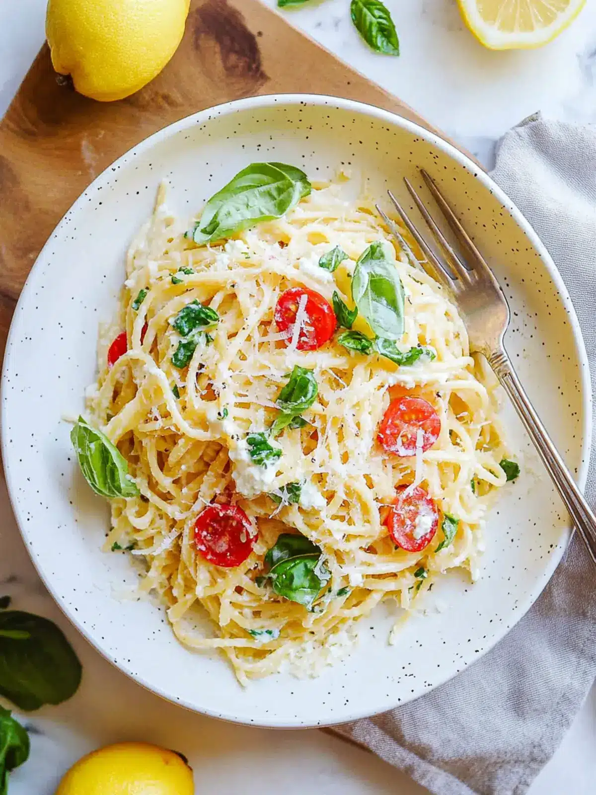 Lemon Ricotta Pasta