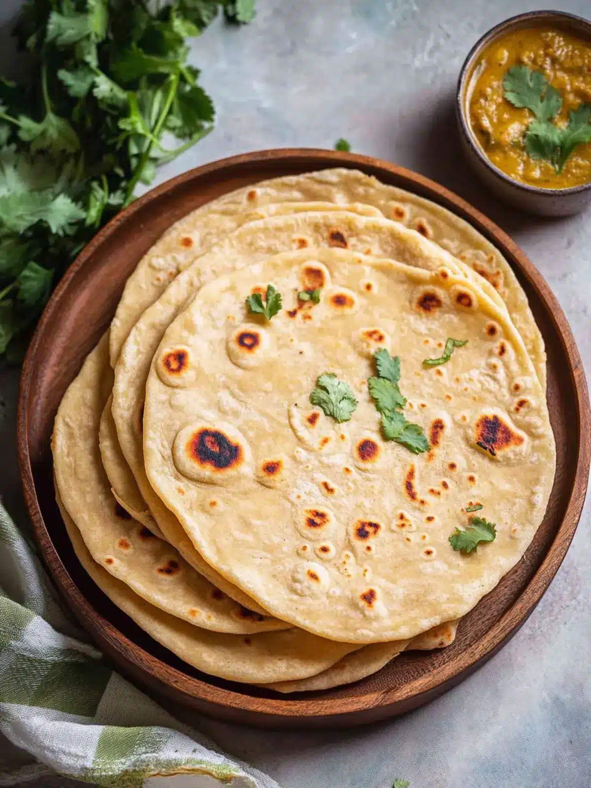 Soft Vegan Roti